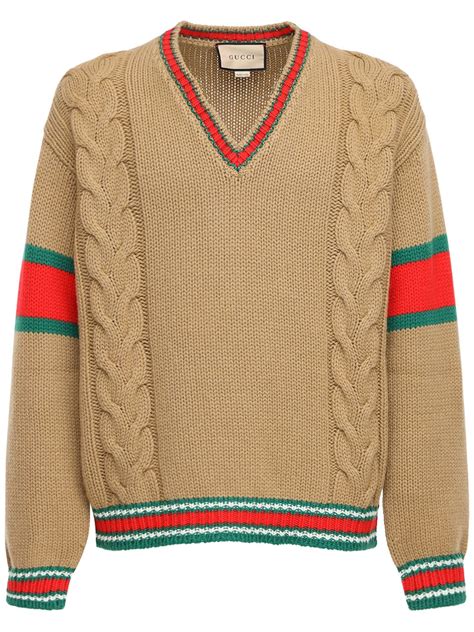 looking better now gucci sweater now|gucci color sweater.